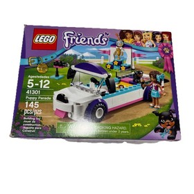 Lego Friends 41301 Puppy Parade 41302 Puppy Pampering 99% Complete Missing 2 Pcs