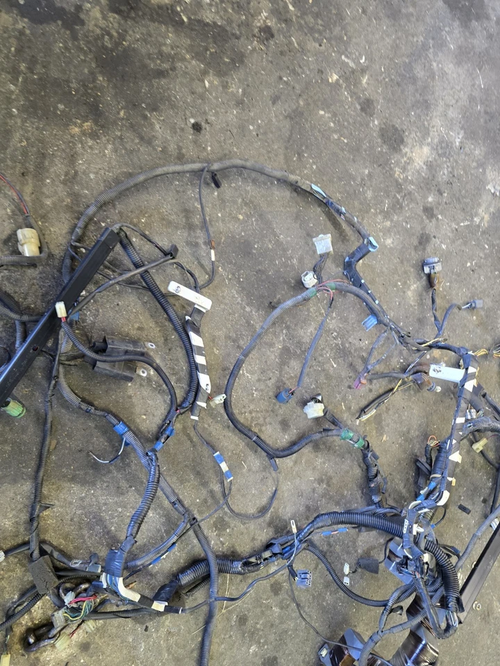 90-91 Honda Civic SEDAN DX Dash Chassis Wiring Harness Oem M/T FRONT TO BACK - Image 4 of 4
