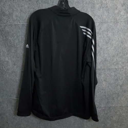 Adidas Golf TPC Treviso Bay Schwarz 1/4 Zip Pullover Herren Langarm Performance - Bild 2 von 14