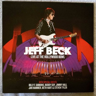 Jeff Beck ''Live at the Hollywood Bowl'' 3 LP set with DVD like new