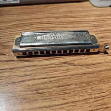 hohner super chromonica chromatic harmonica in C three octaves 24 hole