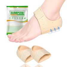 Heel Protectors Cups, Gel Heel Support, ThickenBreathable, Idea for Plantar F...