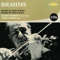 Oscar Shumsky - Brahms Sonatas For Violin - Cd - G3Z