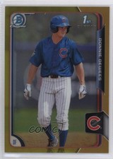 2015 Bowman Draft Chrome Gold Refractor 25/50 Donnie Dewees #16 3zh