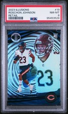 2023 PANINI ILLUSIONS RETAIL #19 ROSCHON JOHNSON PSA 8