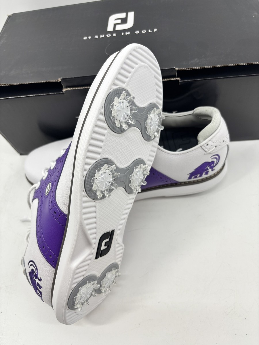 Footjoy Myjoys Traditions Series Golf Shoes Womens Purple Mammoth