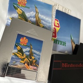 Nintendo NES Mig 29: Soviet Fighter Complete + All Papers, MINT Silver Cartridge