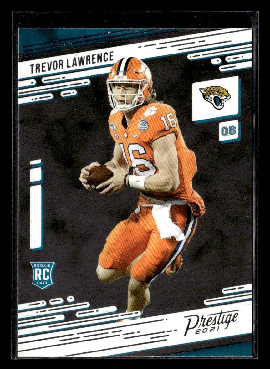 2021 Panini Prestige #201 Trevor Lawrence Rookie Card Jacksonville Jaguars