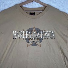 Vintage Harley Davidson Shirt Men's XXL Biker Graphic Tee American NY USA Made