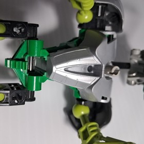 LEGO Bionicle Toa Nuva 8567: Lewa Nuva Green (complete) (No Canister, No Manual)