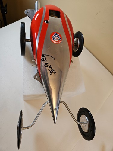 Vintage McCoy "Teardrop" Tether Car Original As Raced Signed by Dick McCoy