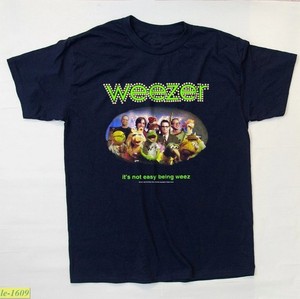 スペシャル 00s Weezer × Jim Henson プロモ Tシャツ 黒 Weezer Muppets Shirt | eBay