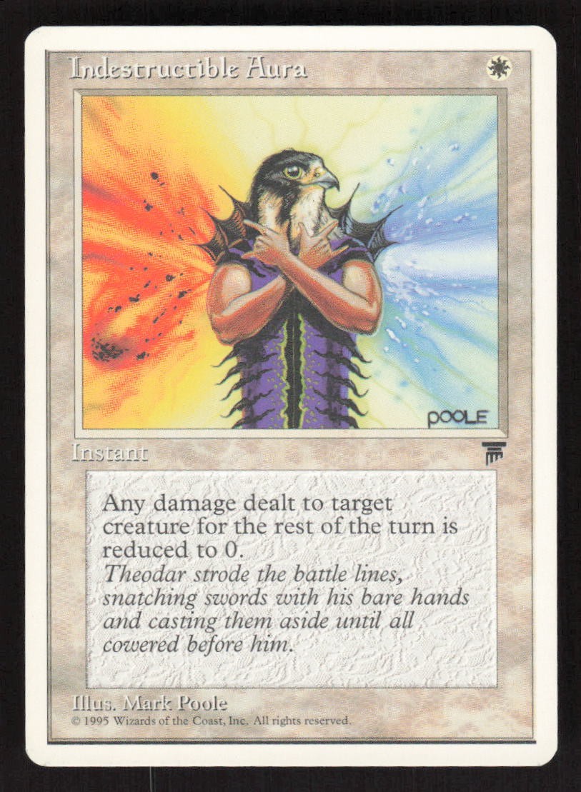 1995 Indestructible Aura Chronicles MTG