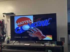 Super Glove Ball Nintendo Entertainment System  NES Cart And Manual