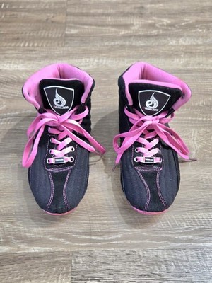 Ryderwear Women's Preowned Black/Pink Gym Bodybuilding Athletic Shoes Size 9 