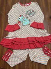 Love Lassies 2 Piece Outfit Girls Size 8