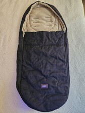 Mamas & Papas Ocarro Cold Weather Footmuff Cosytoes Fleece Lined Navy