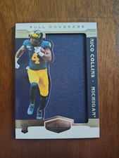 2021 Panini Chronicles Draft Picks Plates & Patches Nico Collins PP-NC RC Patch