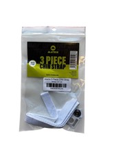 Matrix Hockey 3-Piece Chin Strap Kit Replacement Helmet Strap Durable Protective