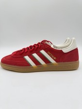 Adidas Men  s Handball Spezial Originals Size 9 Red Suede IF9531 