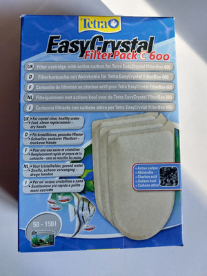 Tetra Easycrystal Filterpack C 600/3 Patronen Von Filtration Mit Kohlen