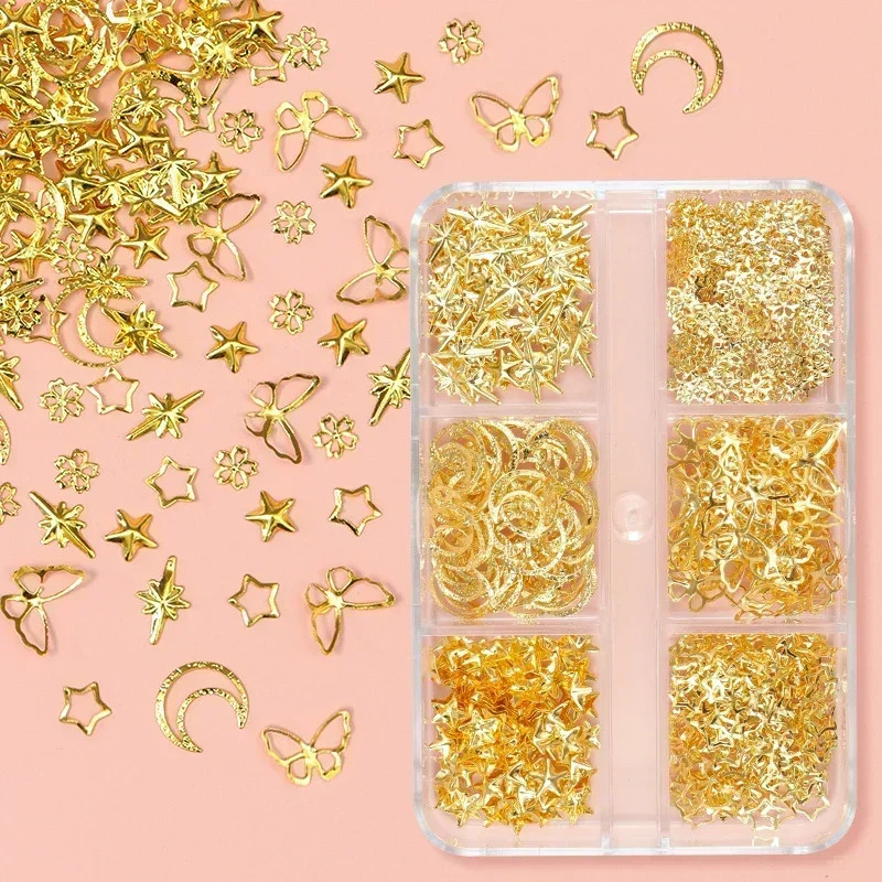 550pcs Metallic Butterfly Stars Moon Epoxy Resin Mold Fillers
