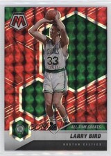 2020-21 Panini Mosaic All-Time Greats Reactive Red Prizm Larry Bird #295 HOF 1q9