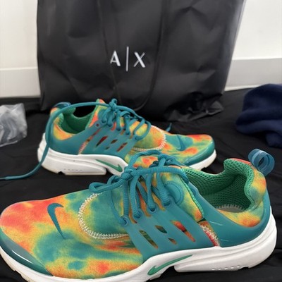 Nike Air Presto ''Tie-Dye - Bright Spruce'' sneakers men s 10 size