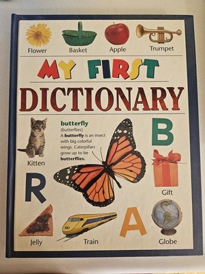 My First Dictionary Book for Kids Active Minds Colorful Childrens Educational
