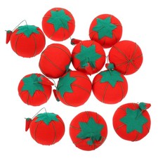 12 Pcs Simulated Tomato Sewing Kit Pin Cushions for Cute Household Tool Needle