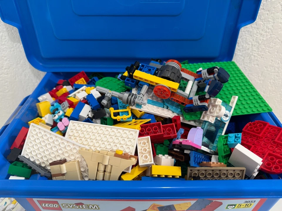 LEGO Lote a Granel 9 libras con 2 Manuales Gratis y Lote Piezas Vehículos (Caja Gratis) Foto 4 de 4