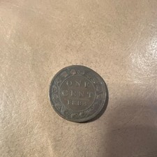 Canada 1884 Large Cent Queen Victoria Bronze BN