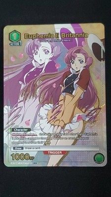 UNION ARENA Code Geass UE04BT/CGH-1-046 Euphemia li Britannia Parallel - U*