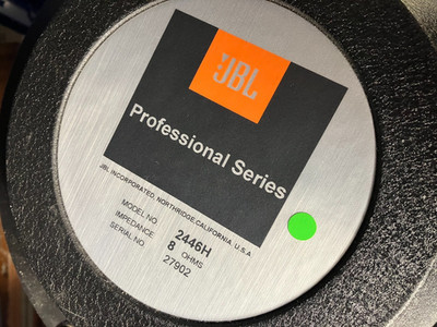 JBL 2446H inkl. 4 Zoll Membran 2 Zoll Exit Kompressionstreiber geprüft OK 27902 #d
