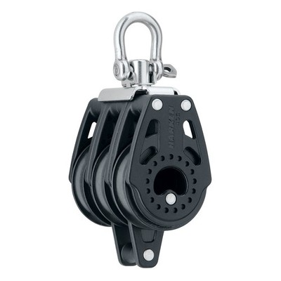 Harken 40mm Carbo Air Triple Swivel Block with Becket