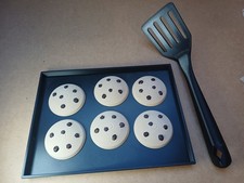 Chocolate Chip Cookie Baking Play Set | Kids Kitchen Toy | Tray + 6 Cookies + Sp