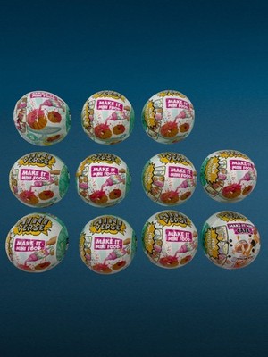 MGA Mini Verse Make It Mini Food Series 3 Lot of 10 & 1 Mini Cafe -Sealed