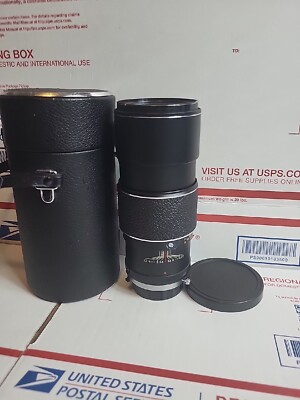 Vintage HANIMEX HMC Automatic 1:3.5 f=200mm Lens With Case
