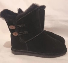 Bear Paw Rosaline Women's Ankle Boot Black Size Uk 6/39 Rrp£69
