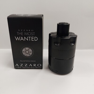 Azzaro The Most Wanted 3.3 oz.Eau de Parfum Intense Spray for Men Sealed Box