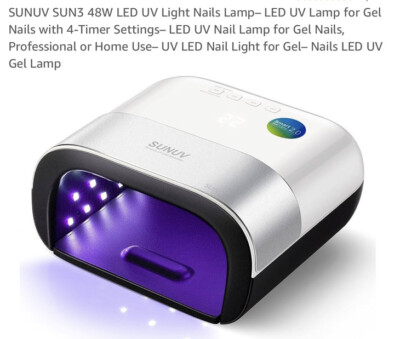 SUNUV 48W UV LED Professional Nail Lamp