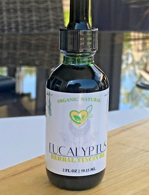 Eucalyptus Leaf Tincture 2oz   Organic Liquid Respiratory Support