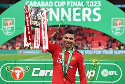 Manchester United Carabao Cup Final Shirt 2023, CASEMIRO 18 size