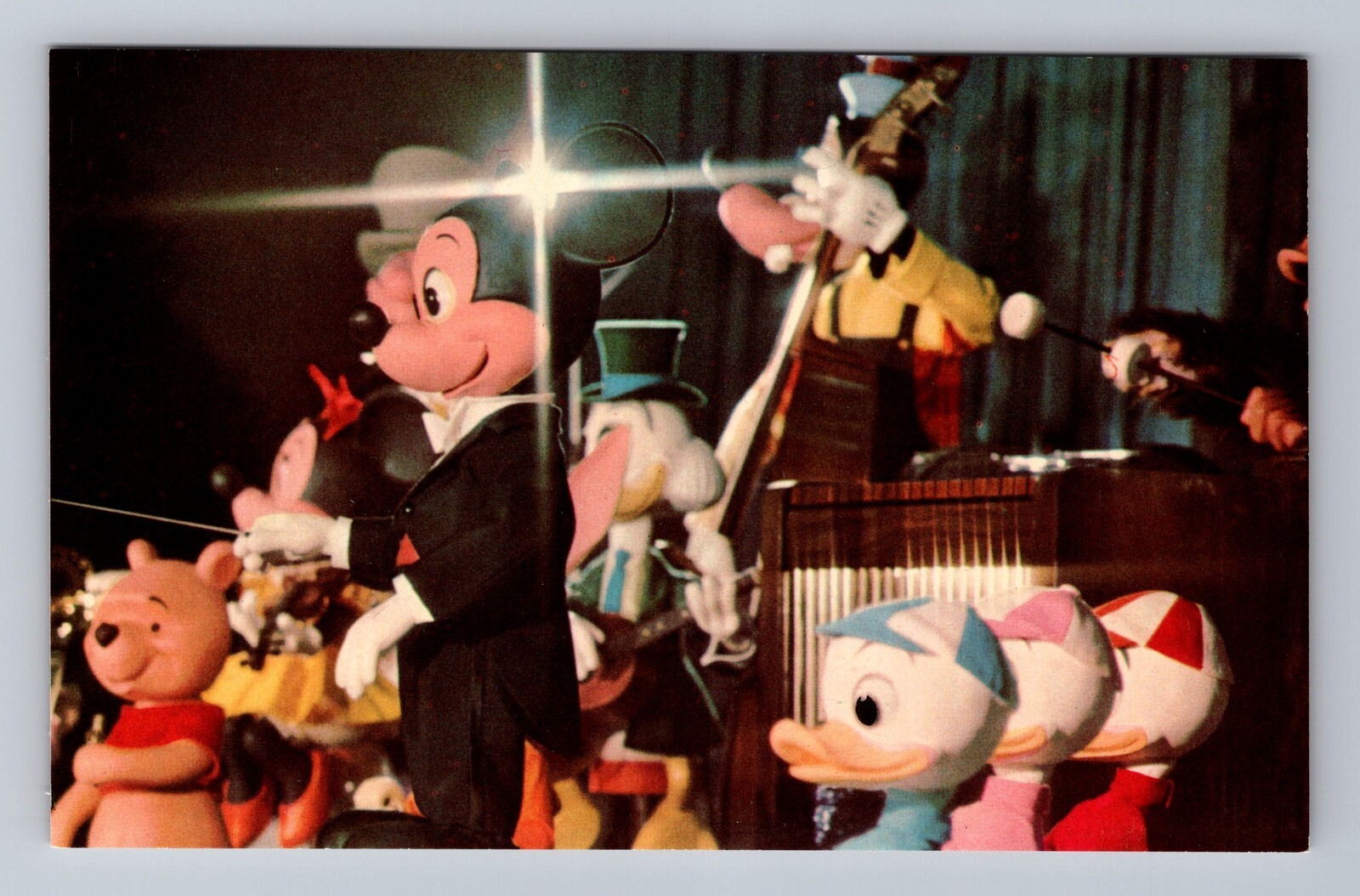 Vintage Mickey Mouse River Walt Disney World Orlando Florida Postcard PC