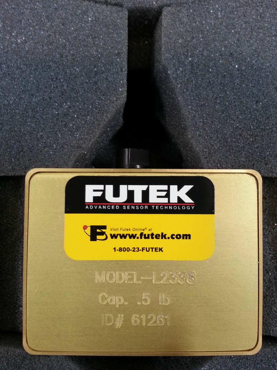 Futek Logo Futek, LCF450, Low Profile Pancake Load Cell 10000lb NEW