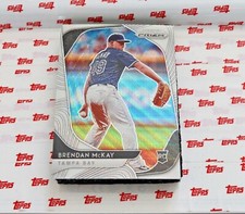 Brendan McKay 2020 Panini Prizm Baseball - #153 WHITE WAVE - Tampa Bay Rays