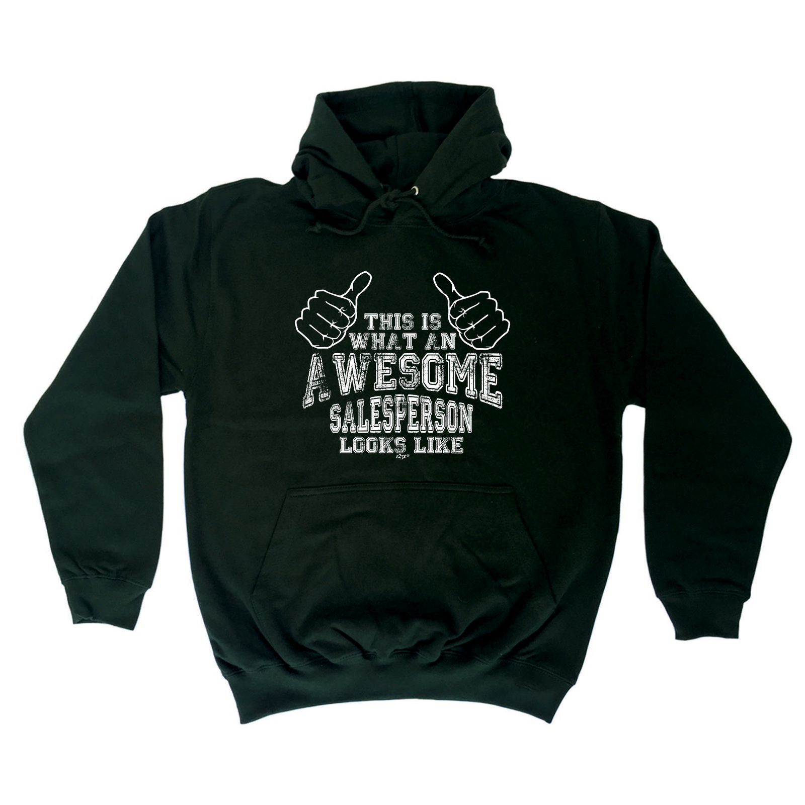 Awesome Salesperson Novelty Mens Funny Hoodie Clothing  