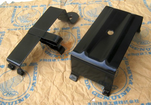 HONDA C90 CM90 CM91 C100 CA100 C102 CA102 BATTERY HOLDER BRACKET FREE SHIPPING - Picture 2 of 4