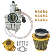 VM22 26mm Carburetor Air Filter Intake Pipe For Predator 212cc 196cc GX200 6.5hp