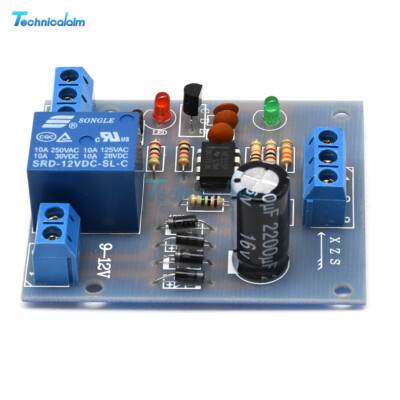 AC/DC 9V-12V Water Level Liquid Switch Sensor Automatic Pumping Control Board